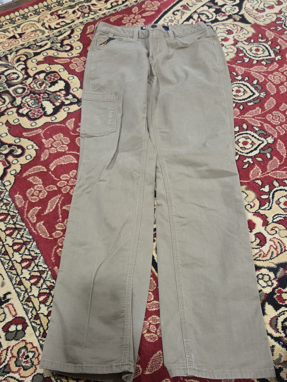 Ariat Men’s Cargo Pants in Light Gray-Taupe